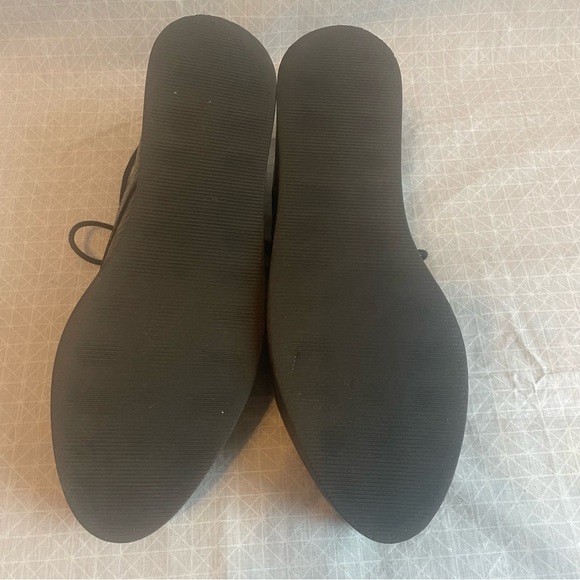 Madden Girl Written Black Snake Platform Oxfords 11 - Picture 6 of 8